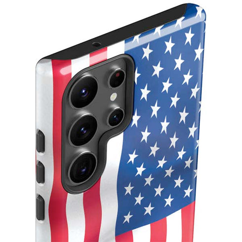 USA Flag Galaxy S23 Ultra Pro Case